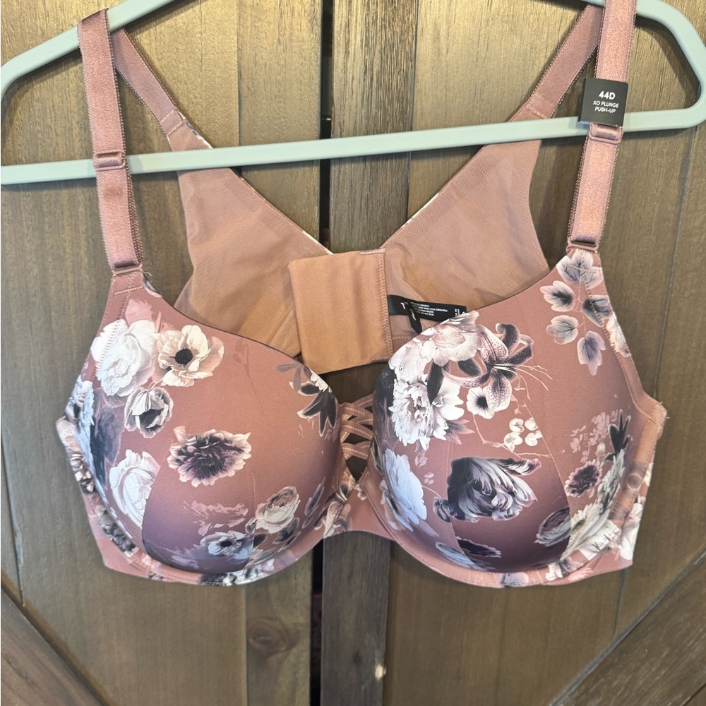 Torrid Floral Pink Bra - Picture 6 of 7